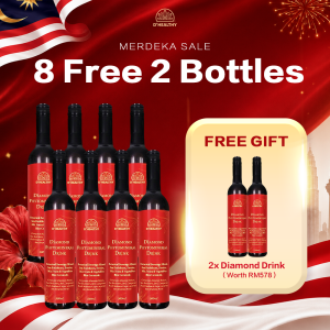 Merdeka Sale · Diamond Drink - 8 Free 2 Bottles